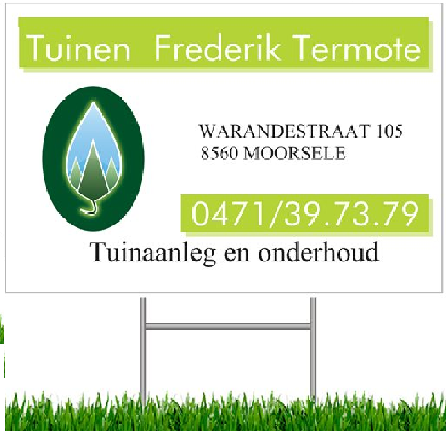 tuinmannen Otegem Tuinen  Frederik Termote